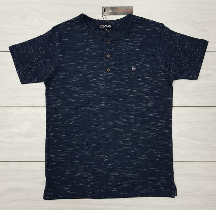 FUBU Mens T-Shirt (NAVY) (S - M - L - XL ) 