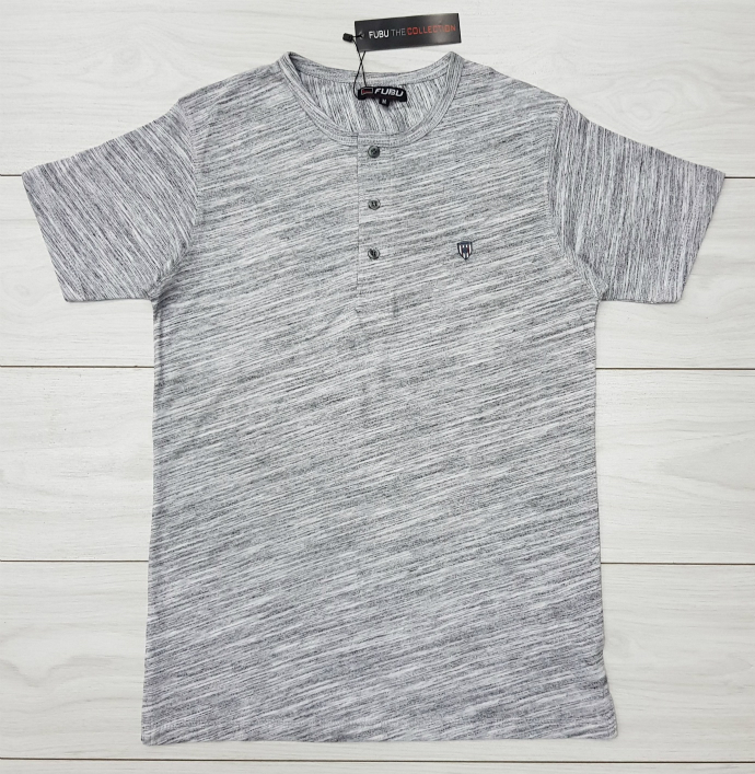 FUBU Mens T-Shirt (GRAY) (S - M - L - XL) 