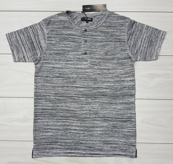 FUBU Mens T-Shirt (DARK GRAY) (S - M - L - XL) 
