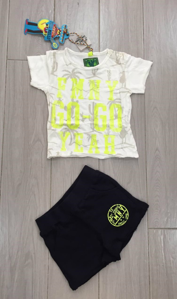 PM Boys T-Shirt And Shorts Set (PM) ( 2 to 7 Years )