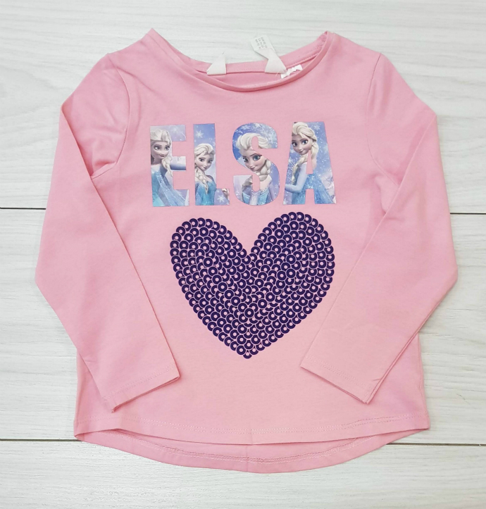 Girls Long Sleeved Shirt (PINK) (LP) (FM) (1 to 10 Years)