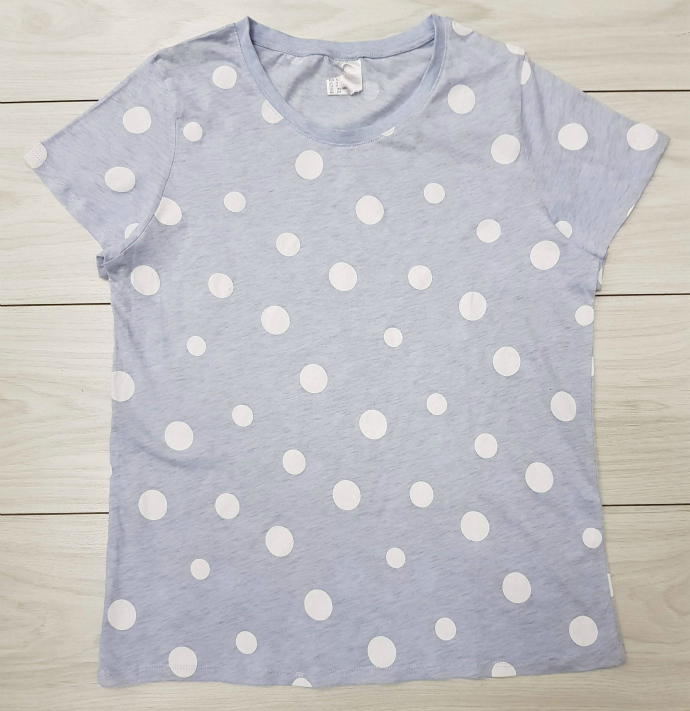 HM Ladies T-Shirt (LIGHT BLUE) (XS - S)