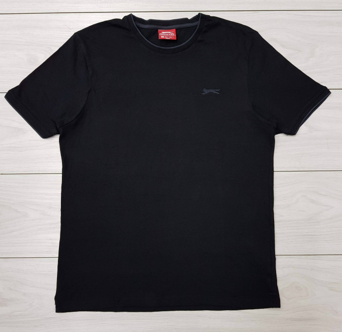 SIAZENGER Mens T-Shirt (BLACK) (S - M - L - XL - XXL - 3XL - 4XL)