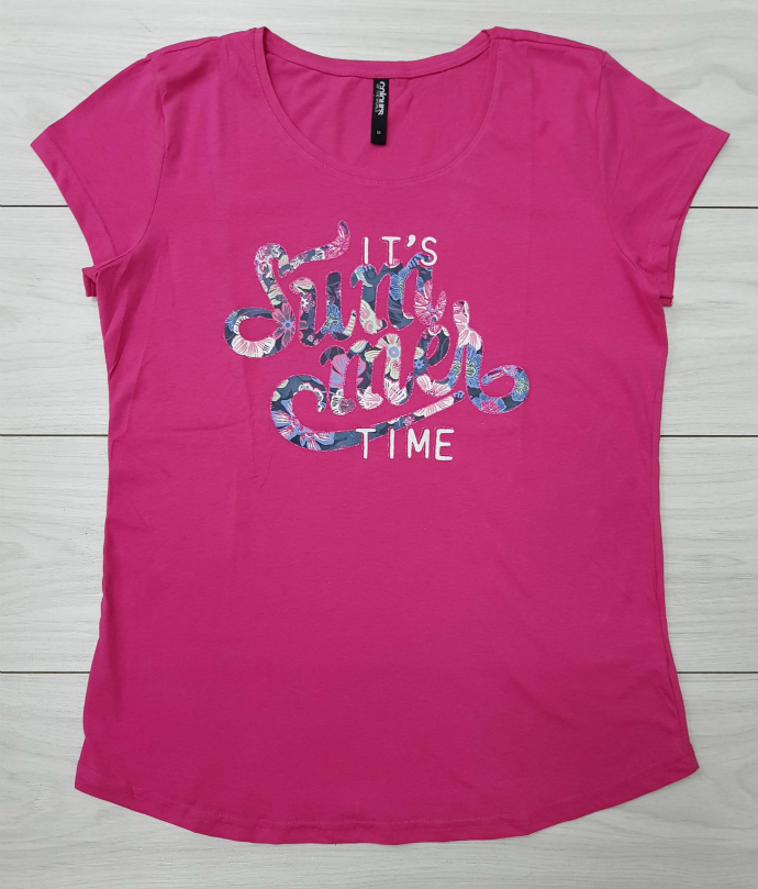 SINSAY Ladies T-Shirt (PINK) (M)