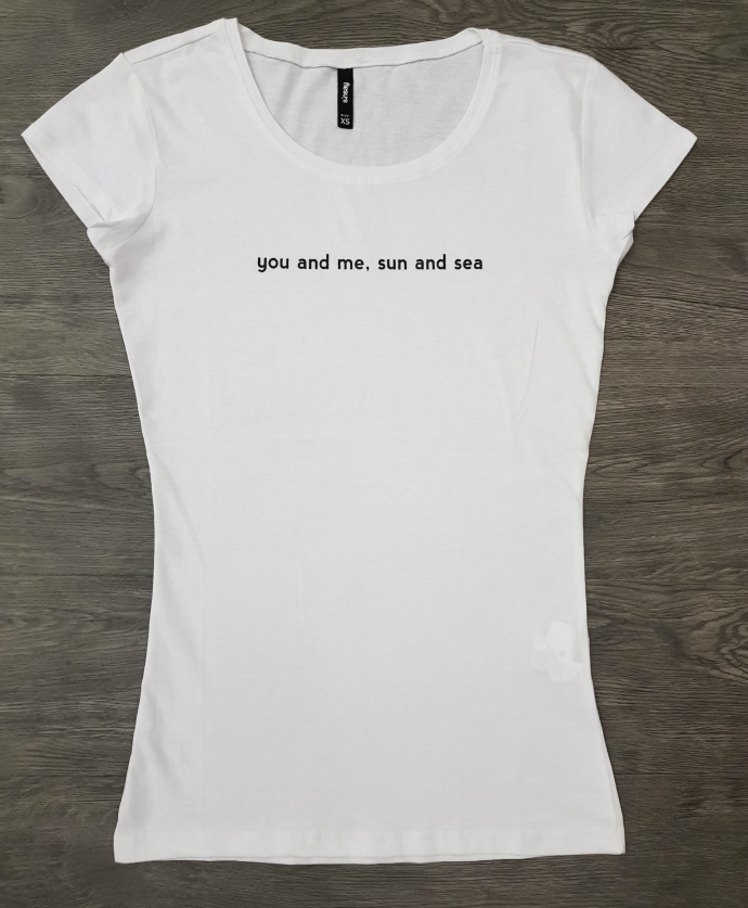 SINSAY Ladies T-Shirt (WHITE) (XS - L - XL ) 