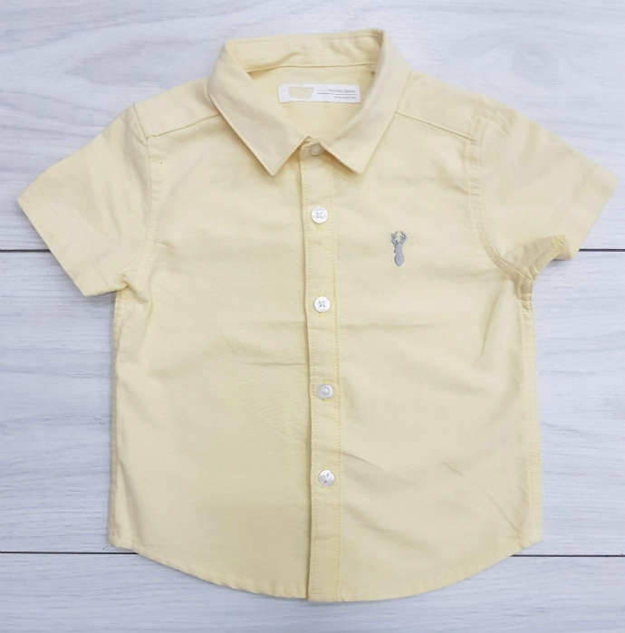 Boys T-Shirt (LIGHT YELLOW) (FM) (6 Months to 5 Years)