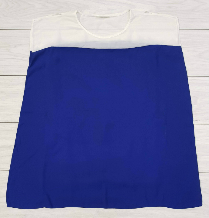 LA CHAPELLE Ladies Dress (BLUE - WHITE) (LC) (S - M)