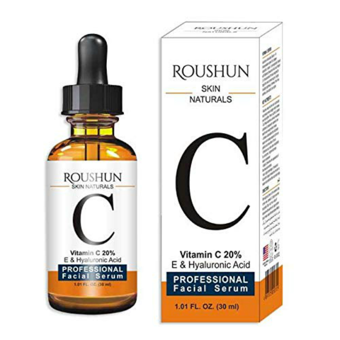 Roushun  Roushun Skin Naturals Vitamin C 20Percent EAnd Hyaluronic Acid (Mos)