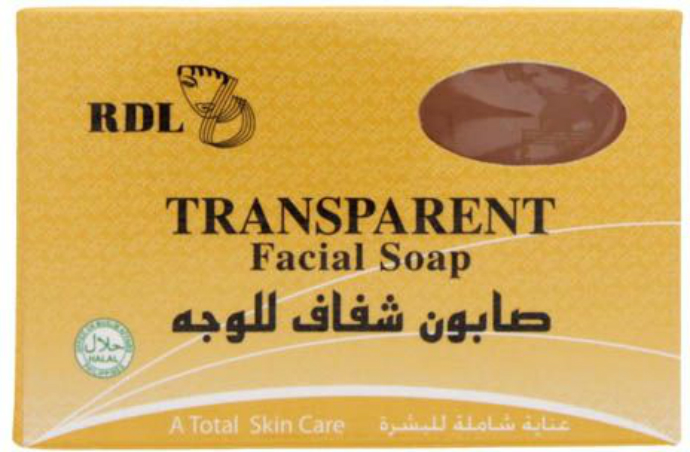 RDL Rdl Transparent Facial Soap For Face , 135 Gm (MOS) (CARGO)