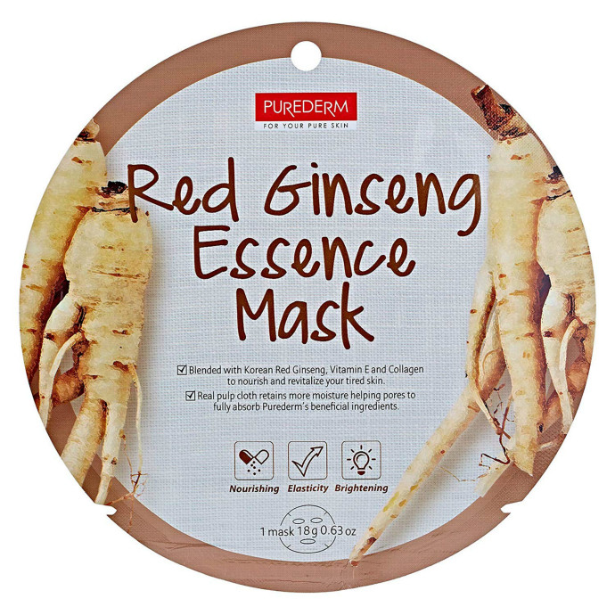 PUREDERM PUREDERM Red Ginseng Essence Sheet Mask (Mos)
