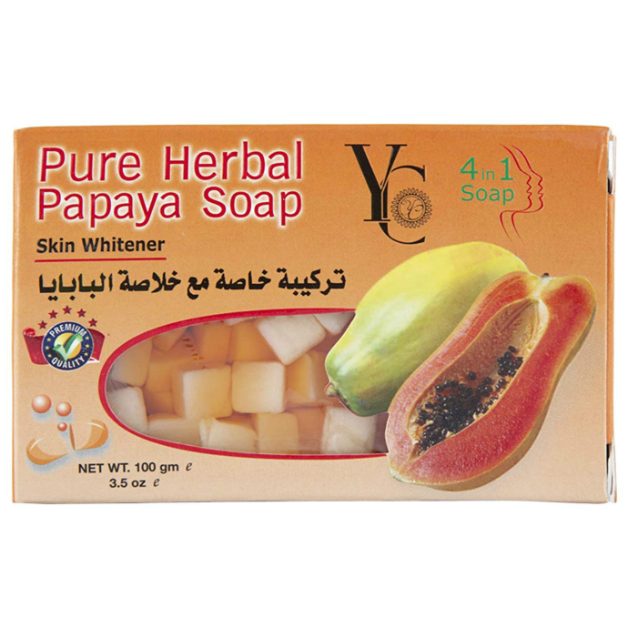 YC YC Pure Herbal Papaya Soap (Mos) (CARGO)