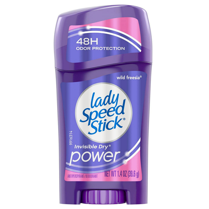 LADY SPEED STICK Lady Speed Stick Anti-Perspirant & Deodorant, Invisible Dry, WILD FREESIA, 1.4 oz (mos) 