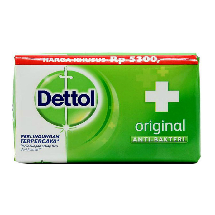DETTOL Mega Value Dettol Anti-Bacterial Hand and Body Bar Soap, Original, 3.70 Oz105 g (mos)