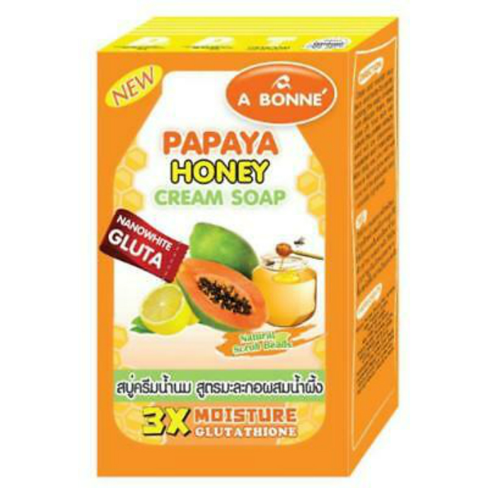 A BONNE A BONNE Papaya Honey Cream Soap 90 g (mos)