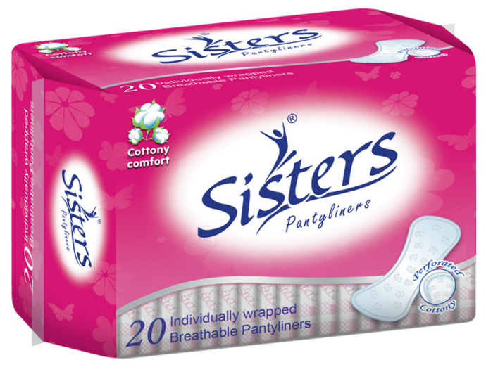 Sister's Panty Liner 20's (mos)