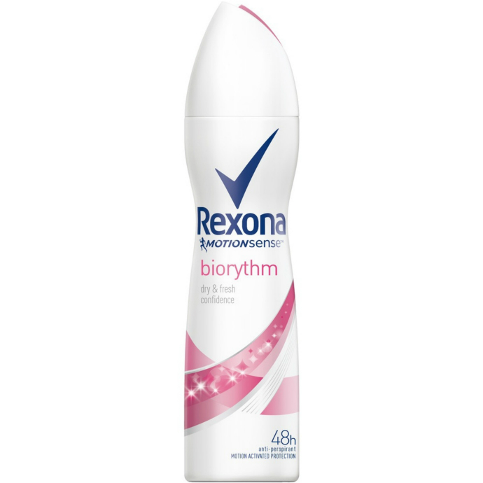 REXONA Rexona Women Deodorant Spray, Biorhythm (mos)