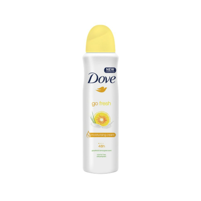 DOVE DOVE Go Fresh Grapefruit & Lemongrass Deodorant 150ml Spray (mos)