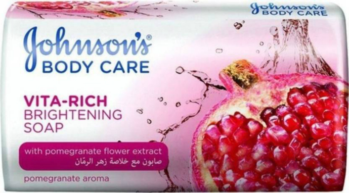 JOHNSONS Johnson's Vita-Rich Brightening Soap With Pomegranate Flower Extract 125g (mos)