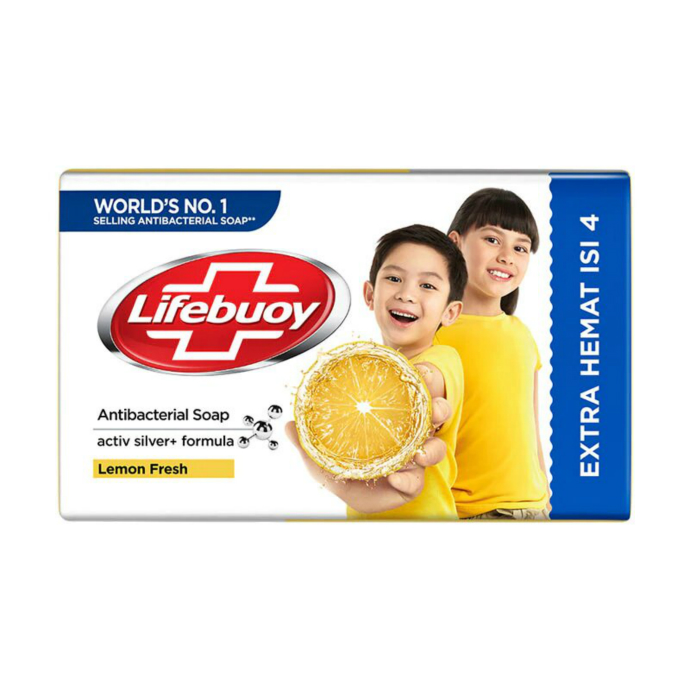 LIFEBUOY Lifebuoy Bar Soap Lemon Fresh (mos) (CARGO)