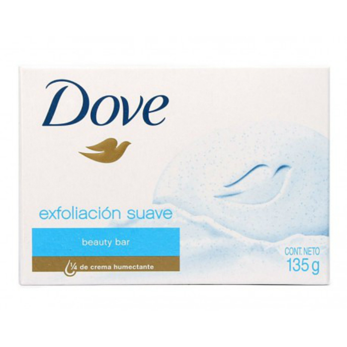 DOVE Dove Soap Bar, ExfoliaciÃ³n Suave - 135g (mos)