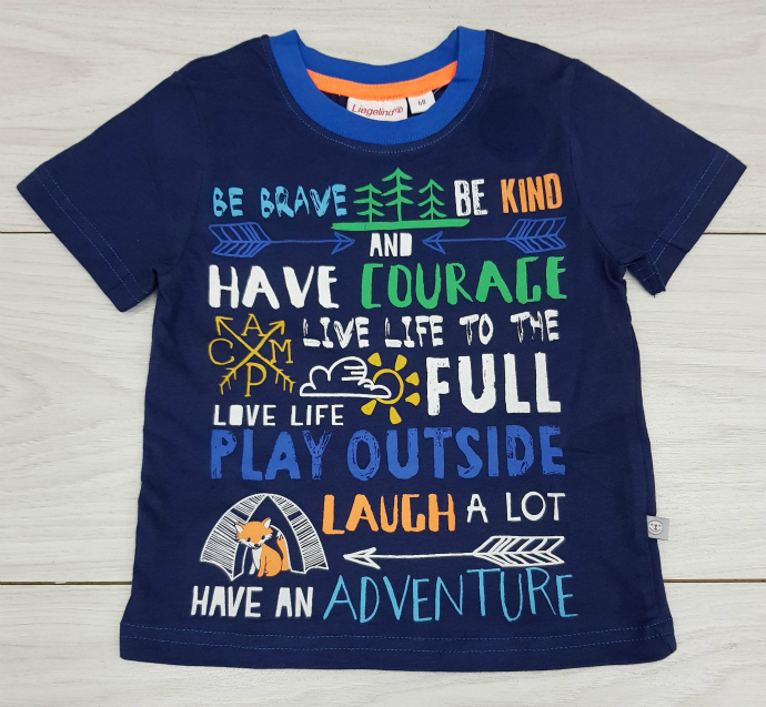 Boys T-Shirt (NAVY) (FM) (6 Months to 2 Years)