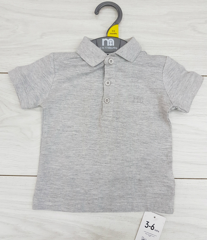 Boys Polo Shirt (GRAY) (FM) (3 Months to 8 Years) 
