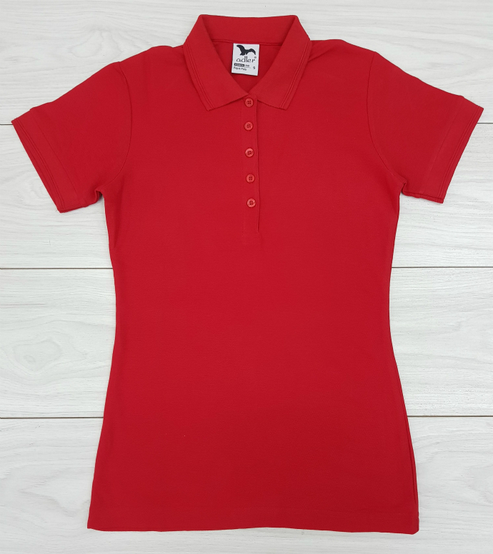 ADLER Ladies Polo Shirt (RED) (S - M - XXL)