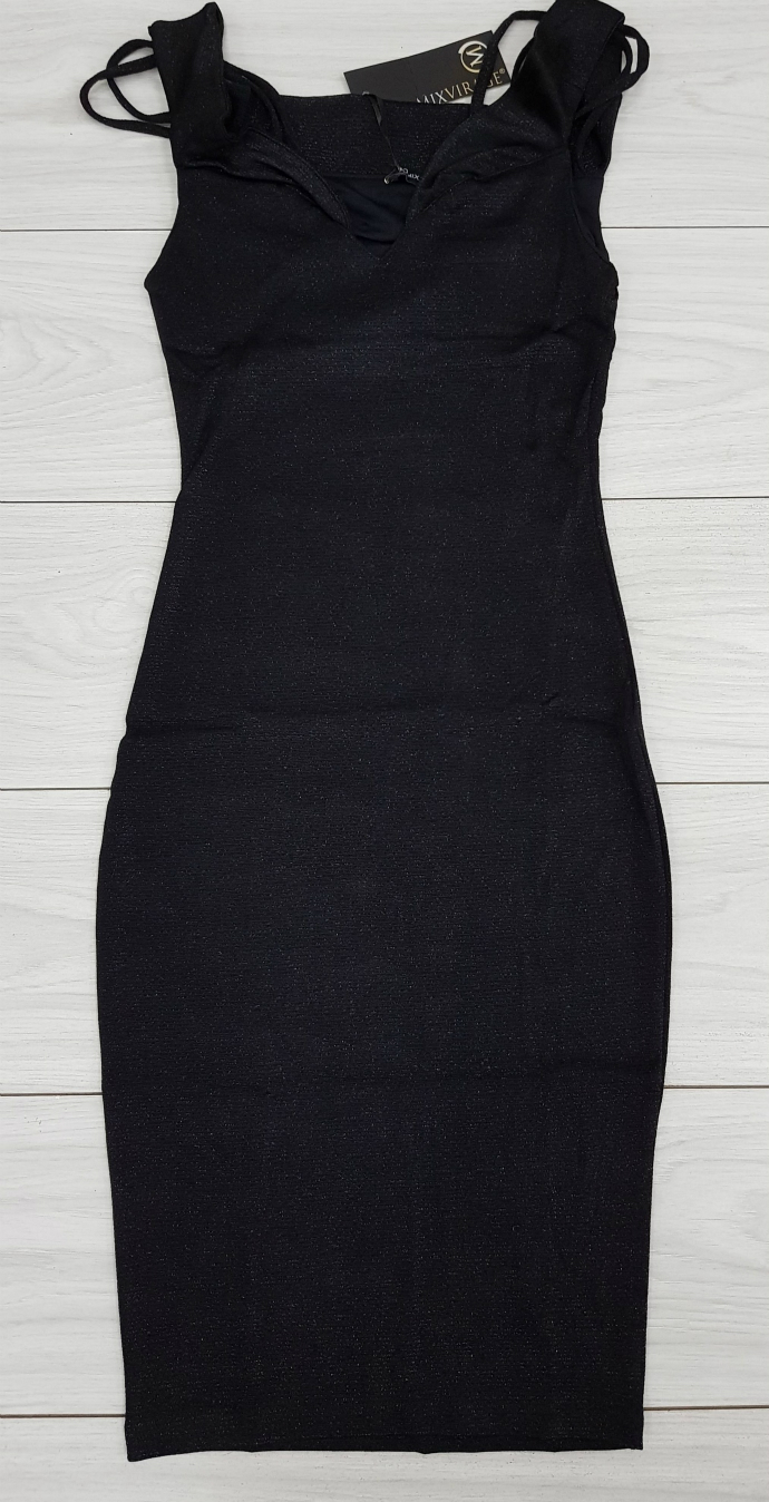 MIXVIRACE Ladies Turkey Dress (BLACK) (S - M - L - XL)