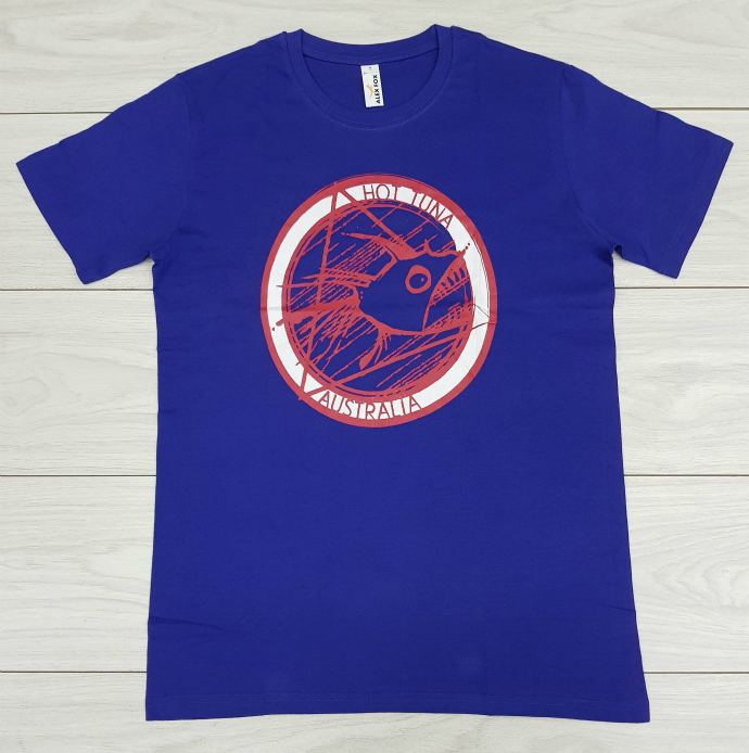ALEX FOX Mens T-Shirt (BLUE) (M - L)