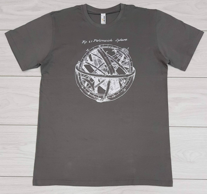 ALEX FOX Mens T-Shirt (DARK GRAY) (XL - XXL)
