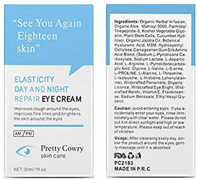 PRETTY COWRY Eye Serum 30ml Anti-Aging Lightening 30ML (MOS)
