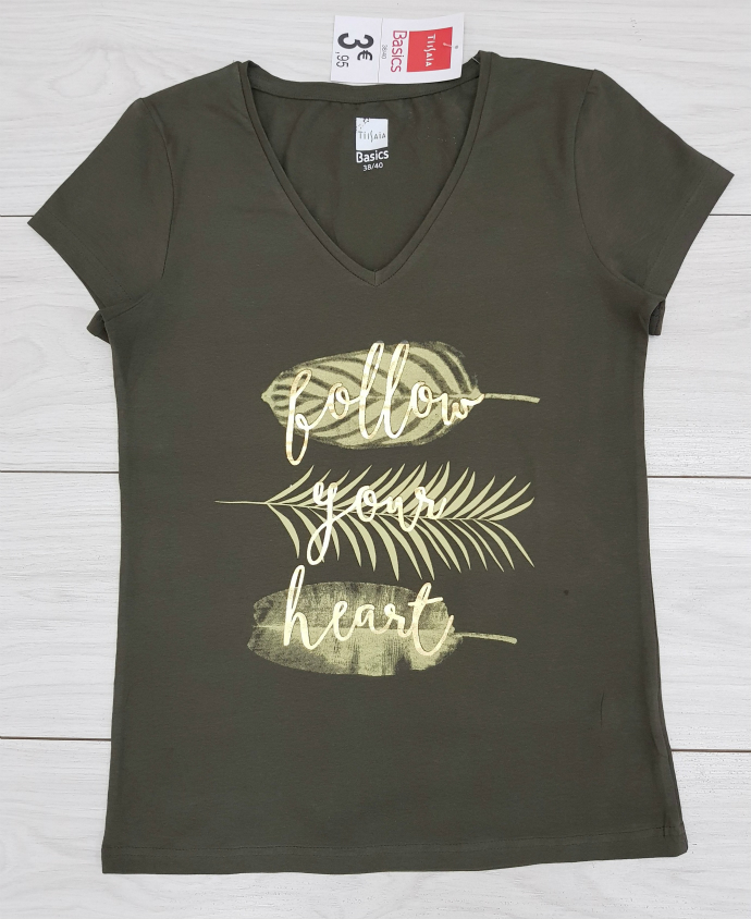 Ladies T-Shirt (DARK GREEN) (38 to 48)