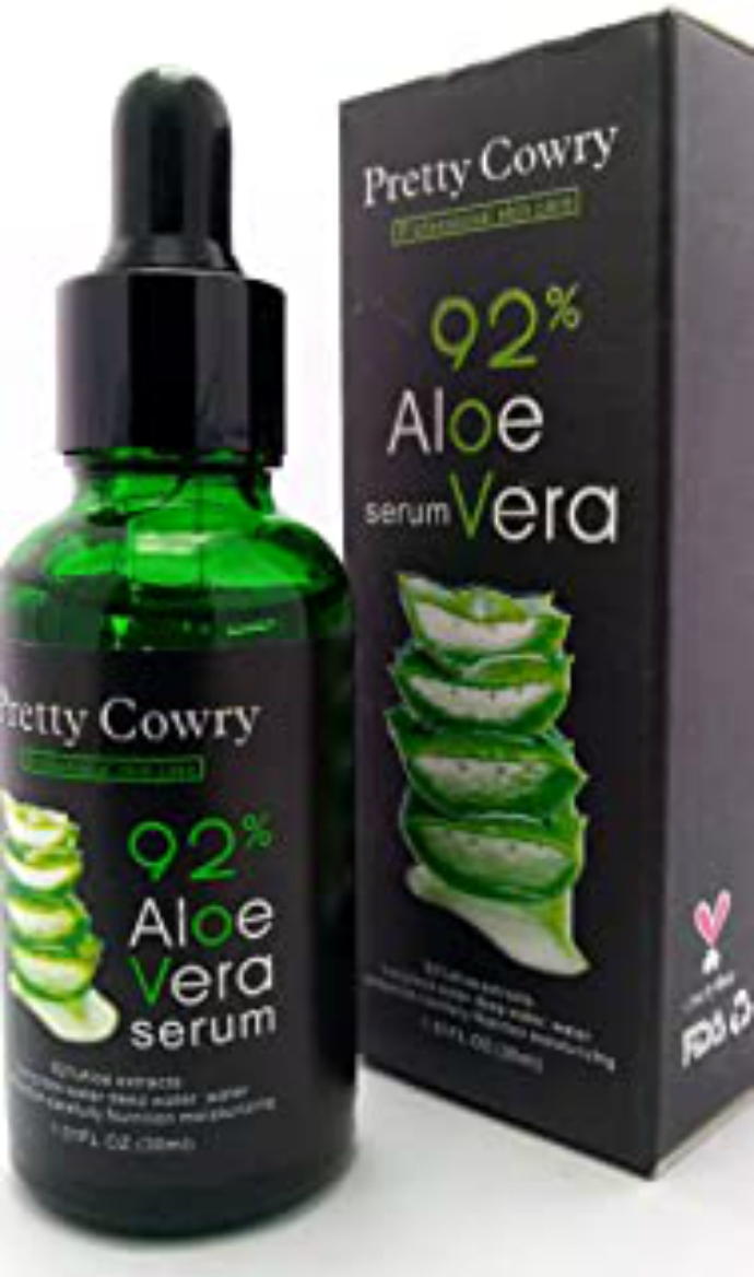 PRETTY COWRY 92% Aloe Vera Serum 30ml (MOS)