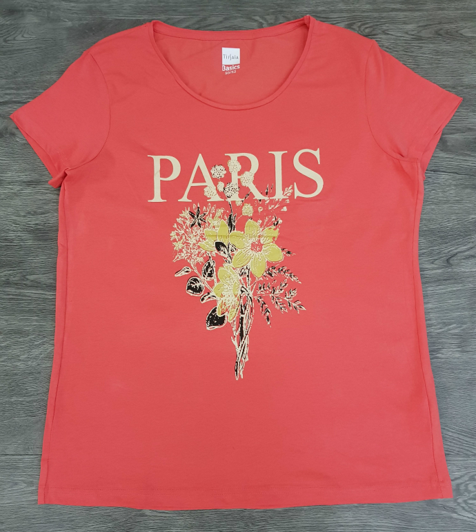 Ladies T-Shirt (DARK ORANGE) (50 to 52)