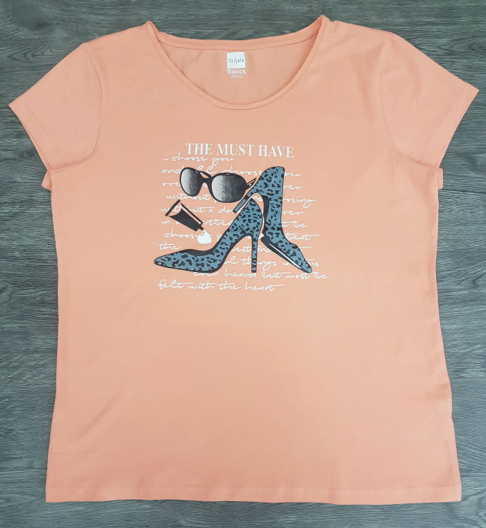 Ladies T-Shirt (PINK) (50 to 52)