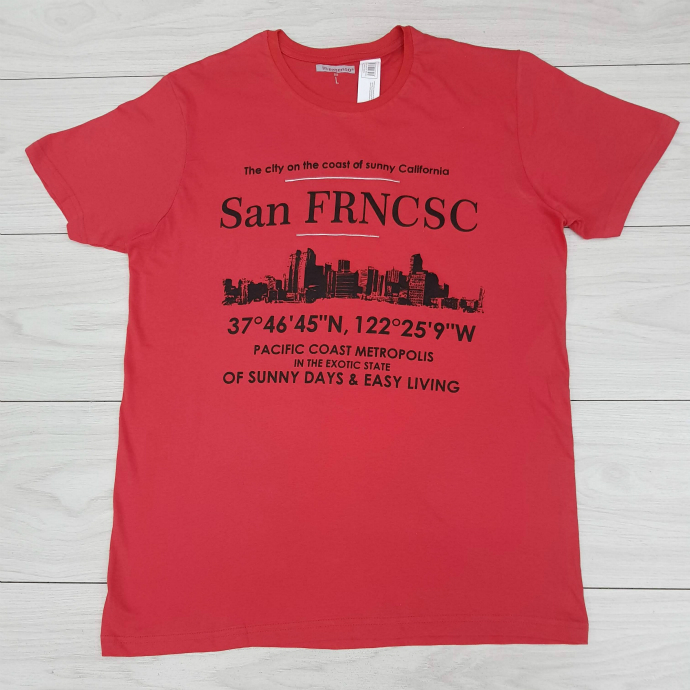 IN EXTENSO Mens T-Shirt (RED) (L - XL)