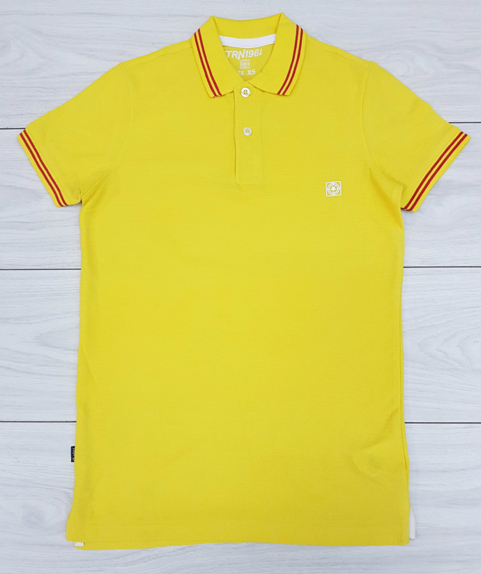 TRN1961 Mens Polo T-Shirt (YELLOW) (XXS - XS - S - M - L - XL - XXL)