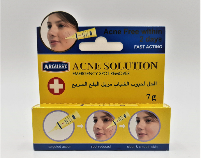 ARGUSSY  Acne Solution Emergency Spot Remover Cream 7Gr (Mos)