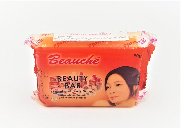 BEAUCHE Beauty Bar Facial and Body Soap 90G (MOS)