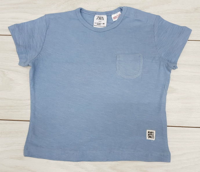 ZARA Boys T-Shirt (LIGHT BLUE) (12 Months to 4 Years)