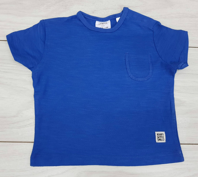 ZARA  Boys T-Shirt (BLUE) (3 Months to 3 Years)