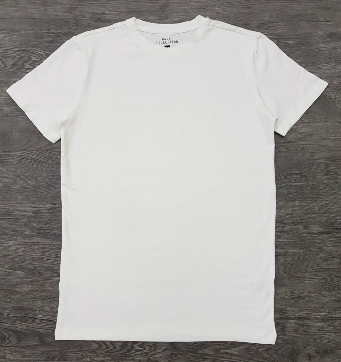 BASIC Mens T-Shirt (WHITE) (S - M - L - XL)