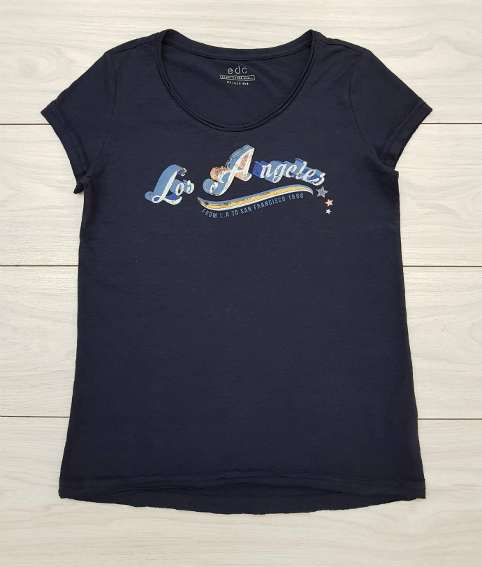 HM Ladies T-Shirt (NAVY) (XS)