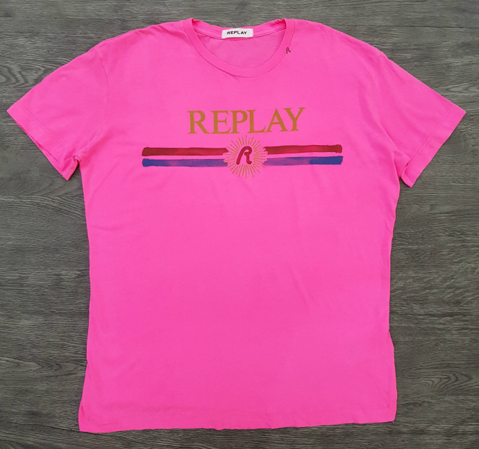 REPLAY Ladies T-Shirt (PURPLE) (M - L)