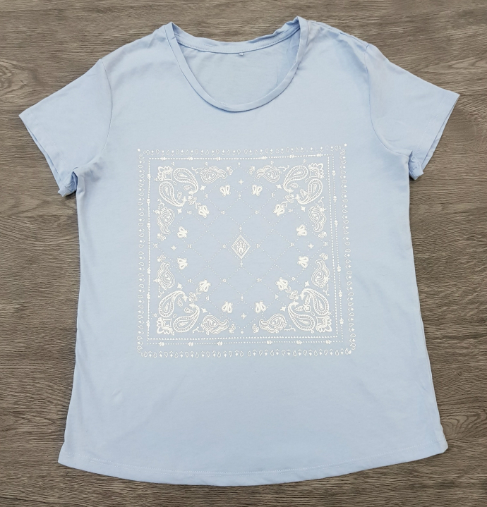 Ladies T-Shirt (BLUE) (XS - L)