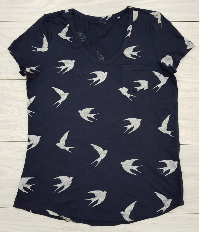 Ladies T-Shirt (NAVY) (XS - S - M - XL)