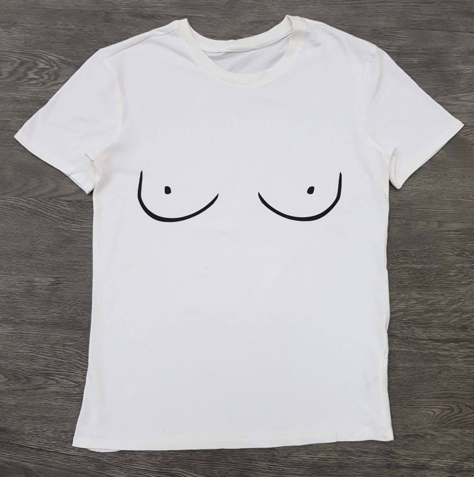 Ladies T-Shirt (WHITE) (XS - S - M - L - XL)