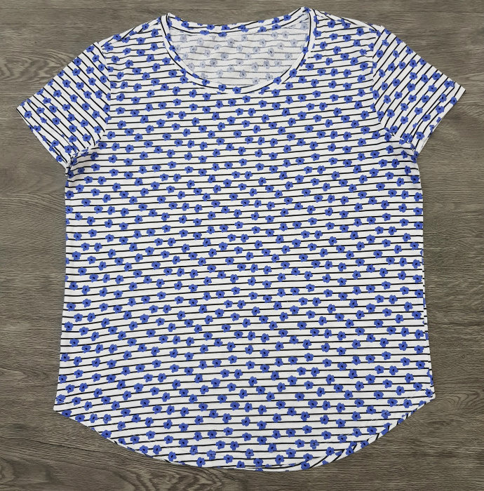 Ladies T-Shirt (BLUE) (M - L - XL - XXL)