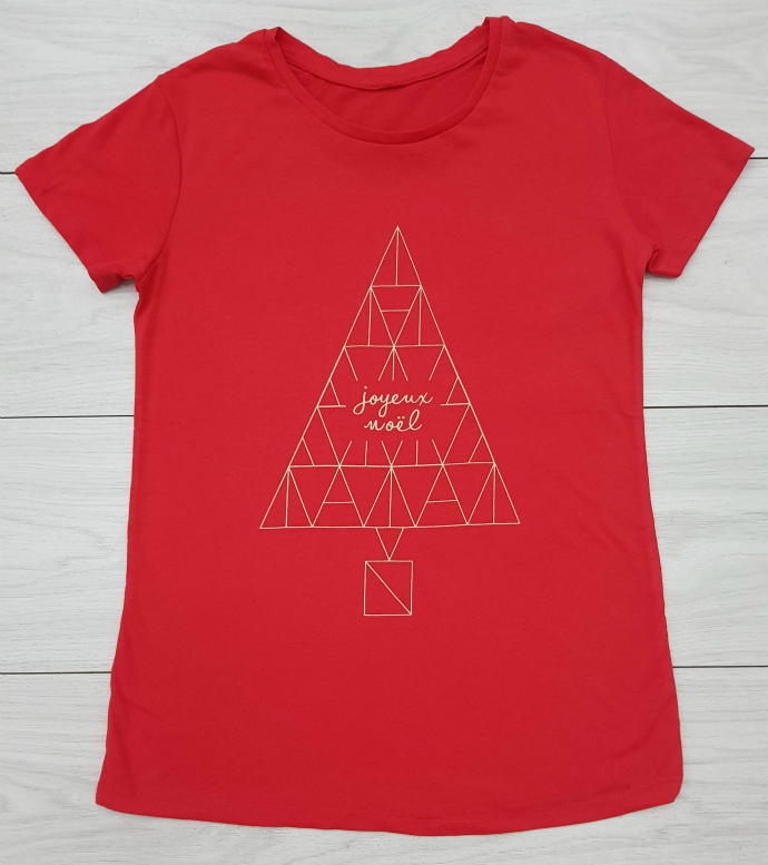 Ladies T-Shirt (RED) (XS - XL)