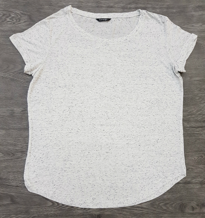 GEORGE Ladies T-Shirt (CREAM) (XS - S - M - L - XL - XXL)
